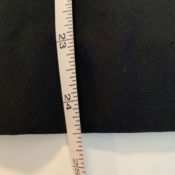 Jami Originals black ruffled collar blouse ruffles at sleeves too size 10 - Picture 11 of 13